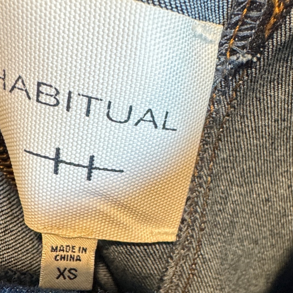 Habitual Women's Dark Blue Denim Dress - Picture 2 of 8